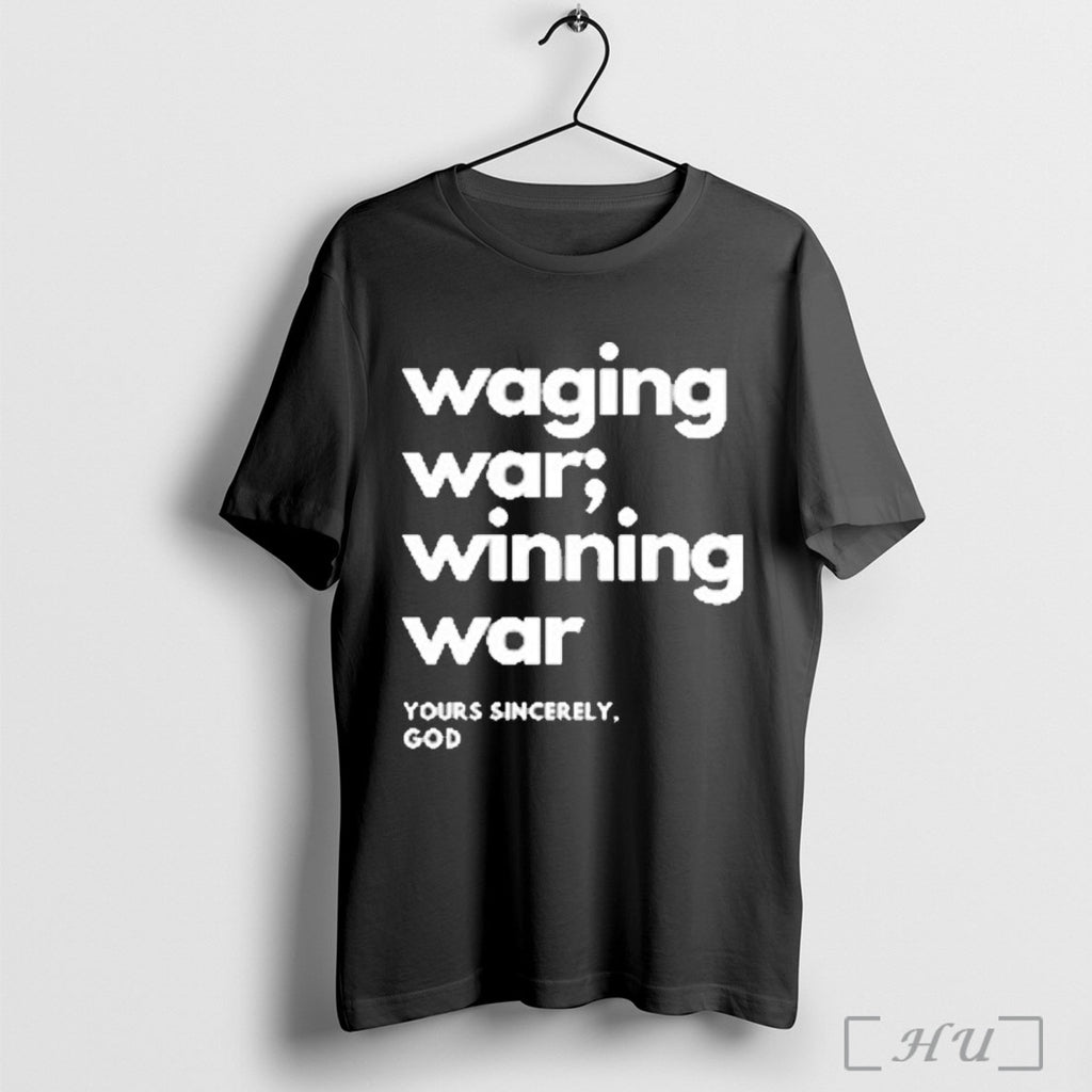 Officials Waging War Winning War Awesome 2025 T Shirt