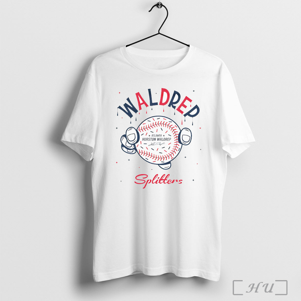 Officials Waldrep Splitters Hurston Waldrep Atlanta Baseball T Shirt
