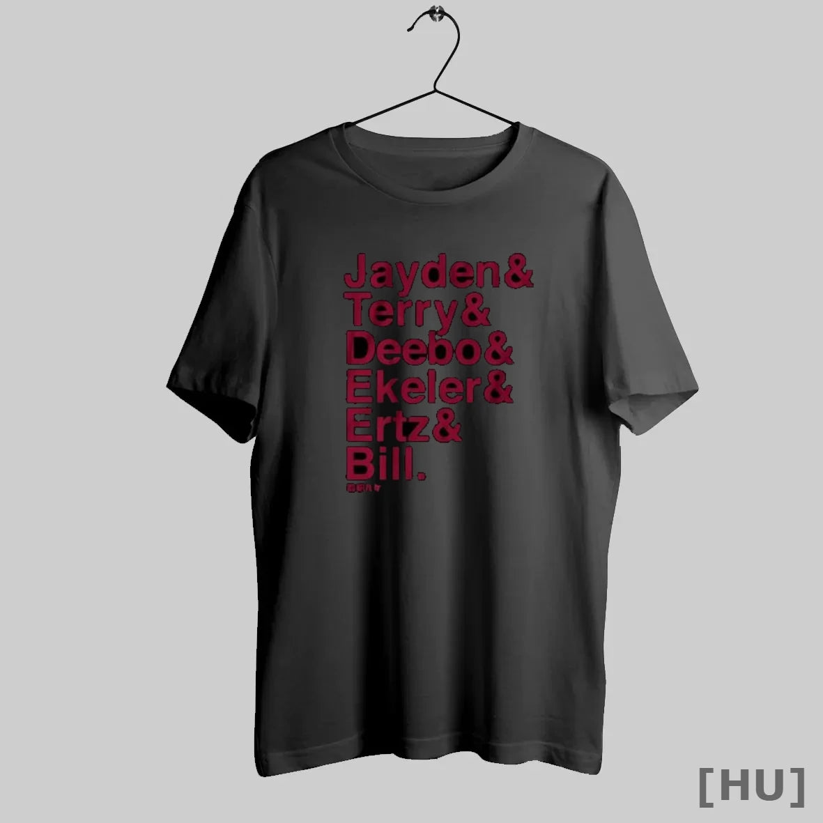 Officials Washington Ampersand Stars Jayden Terry Deebo Ekeler Ertz Bill T Shirt