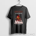 Officials Washington Commanders In My Veins Jesus In My Heart 2025 T Shirt