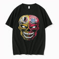 Officials Washington Dc Skull Redskins Wizards Black Premium T Shirt