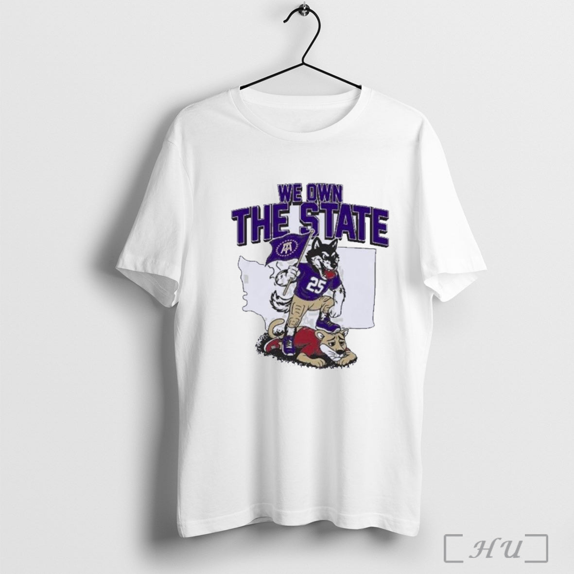 Officials Washington Huskies We Own The State Beat Washington State T Shirt