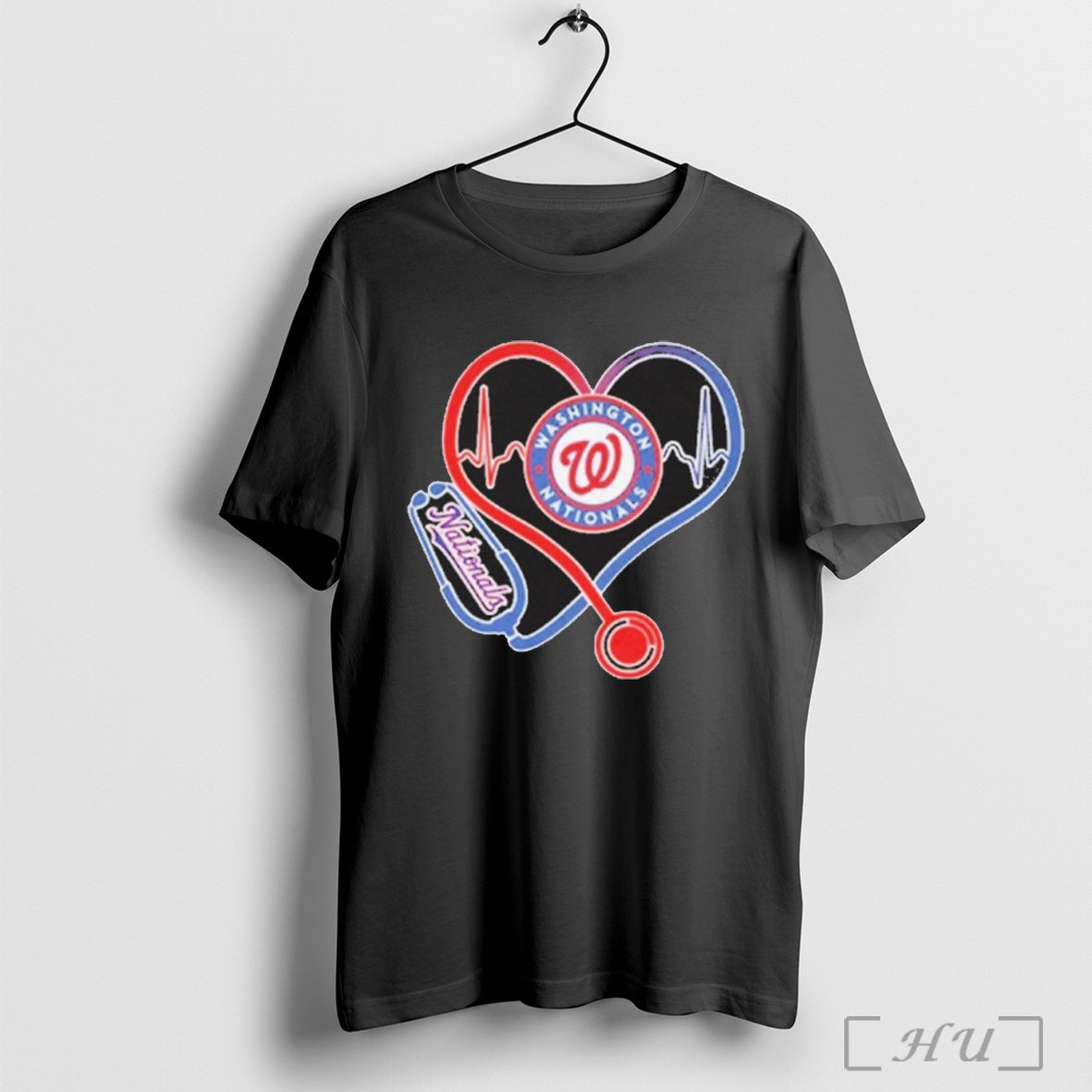 Officials Washington Nationals Caring Hearts Nurses Shirt T Shirt