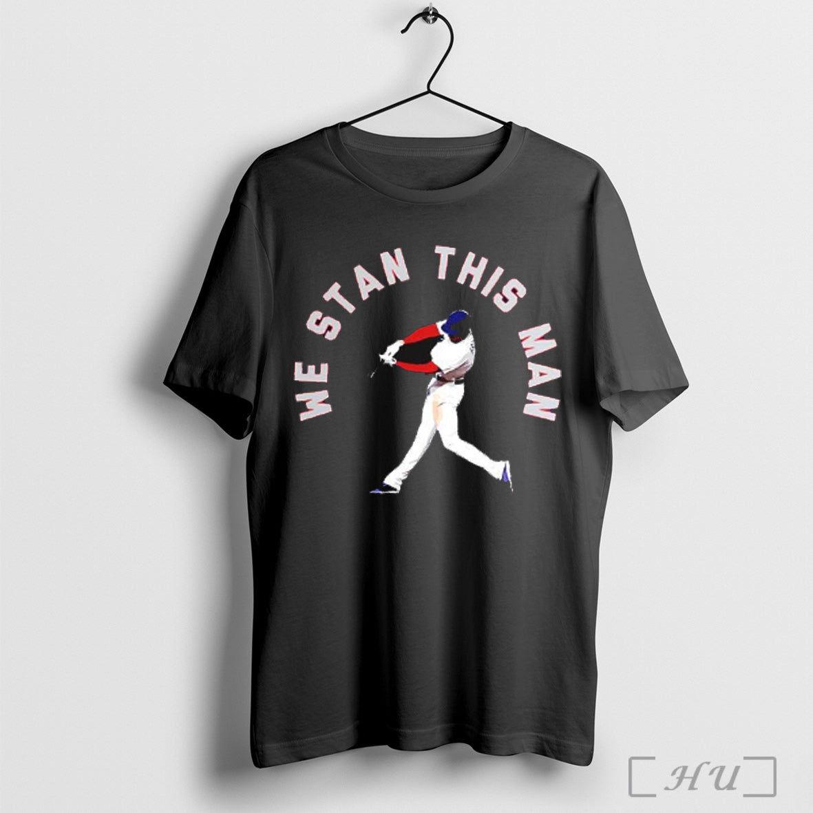 Officials We Stan This Man Baseball Player Batting Pose T Shirt