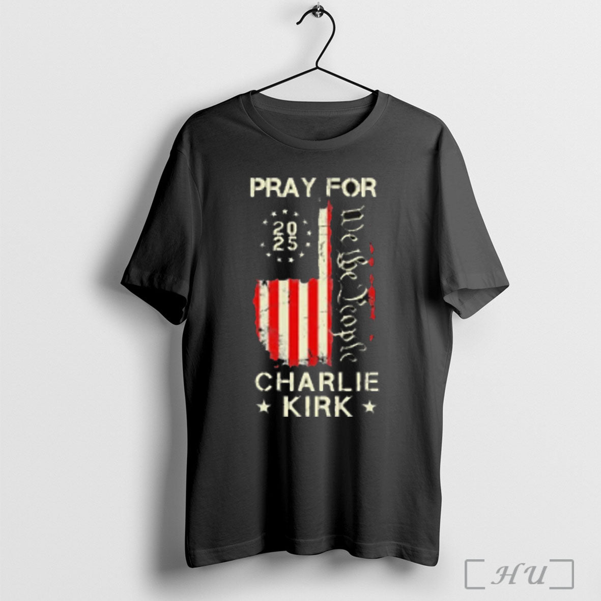 Officials We The People Pray For Charlie Kirk T Shirt