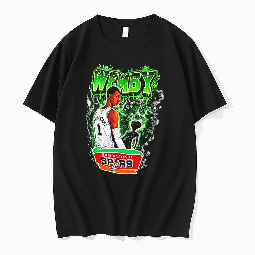 Officials Wemby Alien Victor Wembanyama San Antonio Spurs Tee T Shirt Sweater