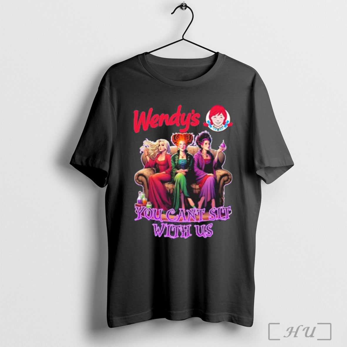 Officials Wendys Hocus Pocus You Cant Sit With Us Halloween T Shirt