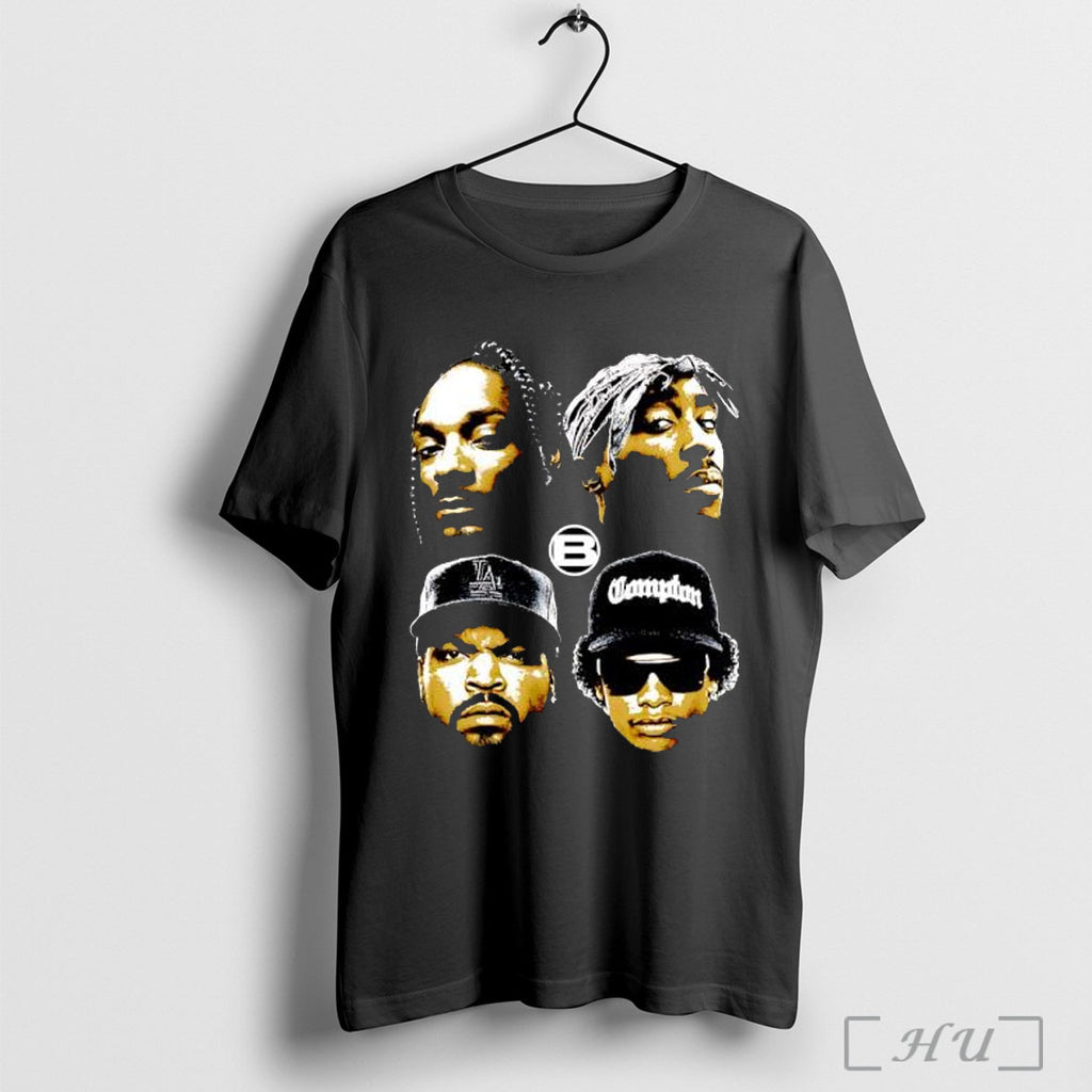 Officials West Coast Rappers La Works T Shirt