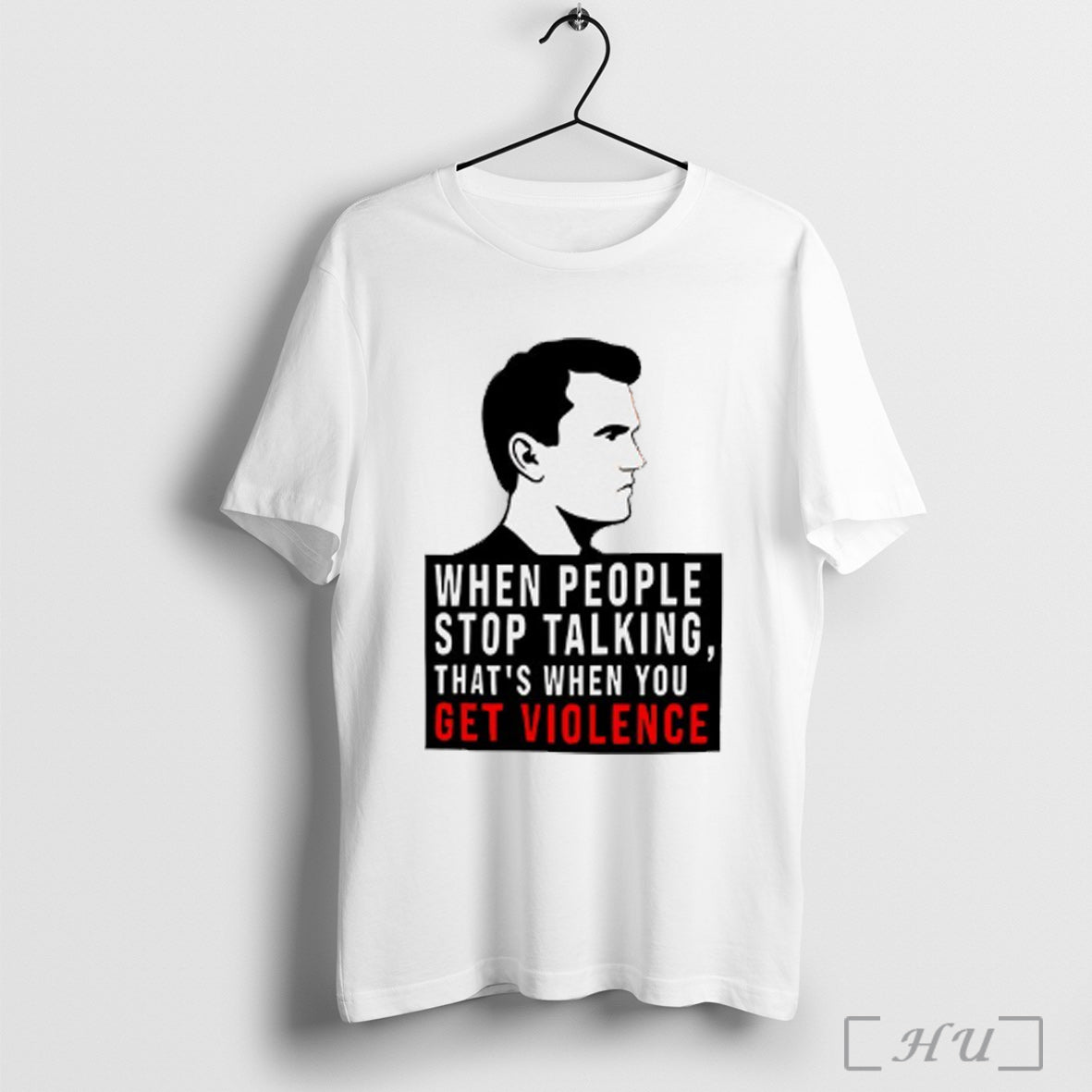 Officials When People Stop Talking Thats When You Get Violence T Shirt