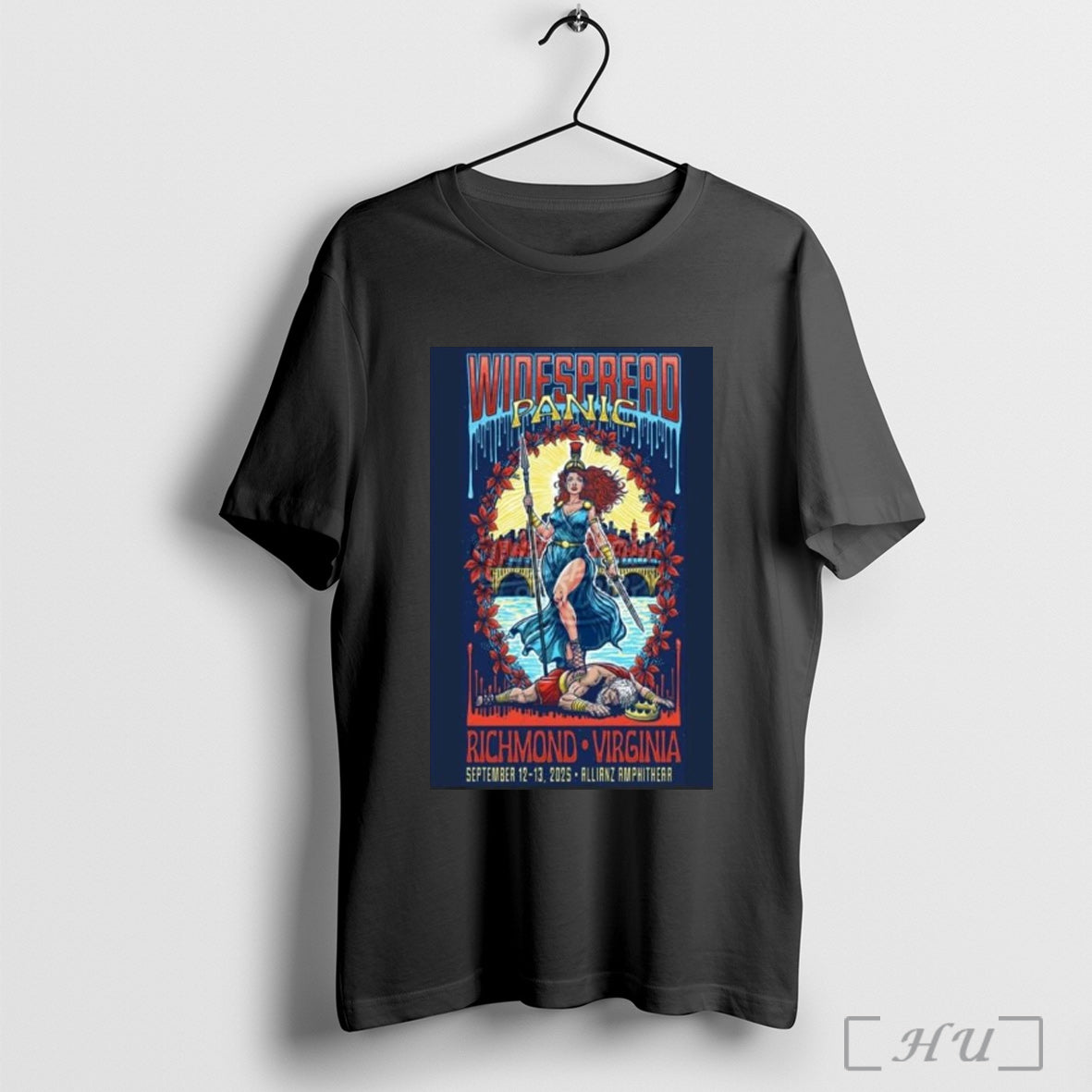 Officials Widespread Panic Richmond Va Tour Sept 12 13 2025 T Shirt