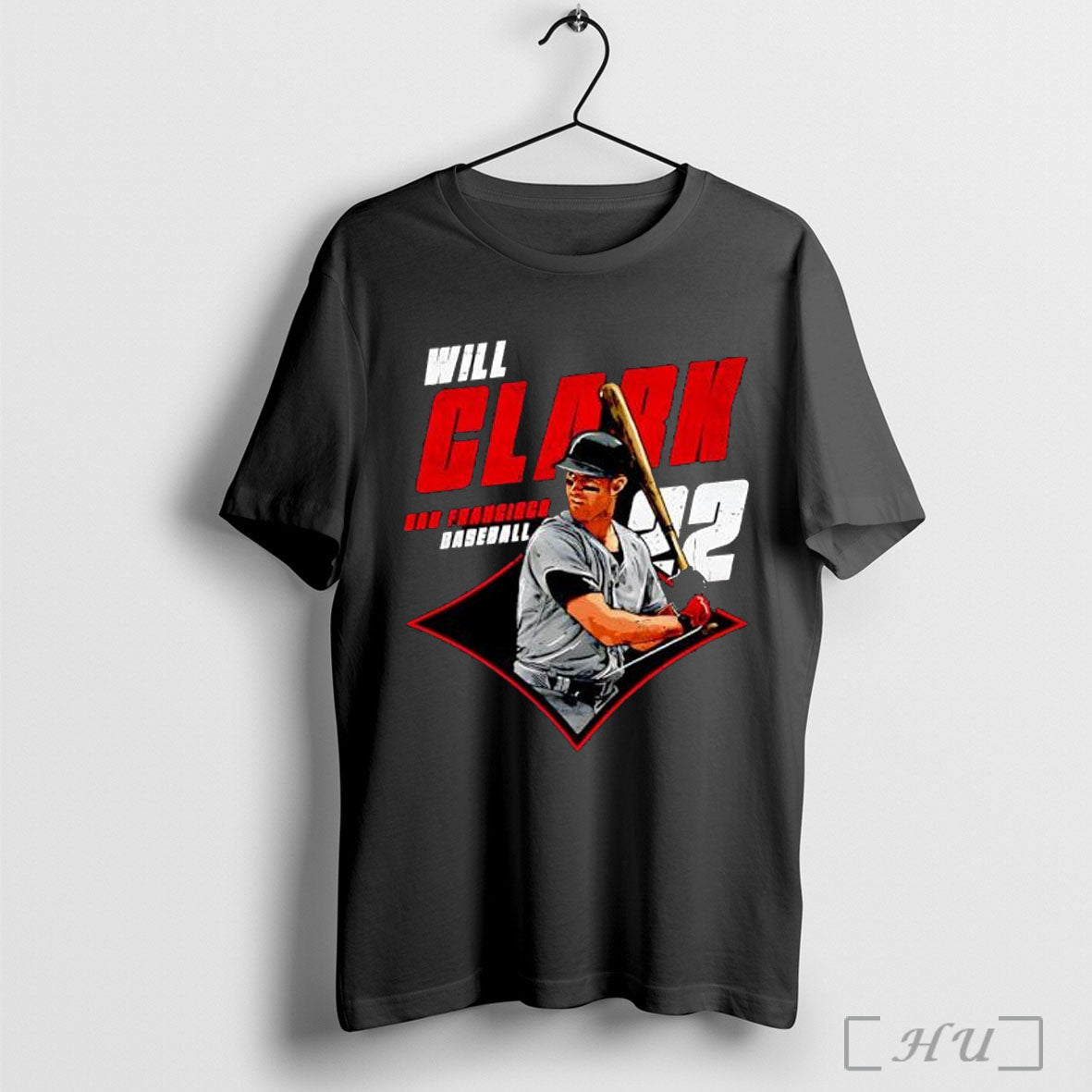 Officials Will Clark San Francisco Diamond Number 22 T Shirt