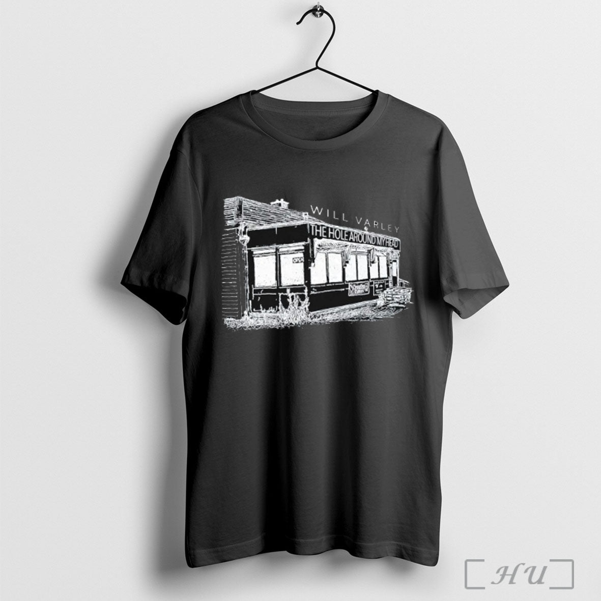 Officials Will Varley The Hole Around My Head Adelaide Cafe Sketch T Shirt