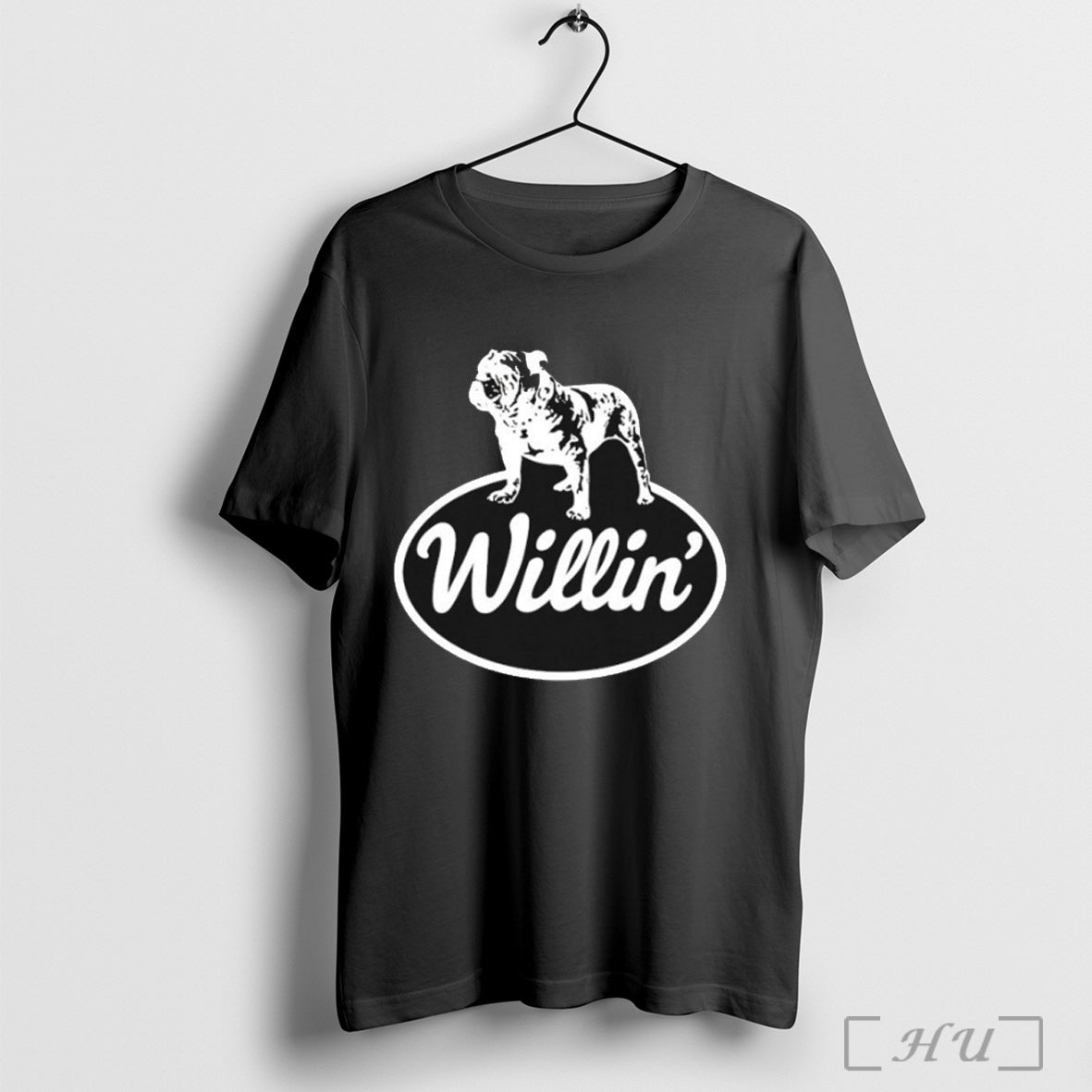 Officials Willin Bulldog T Shirt