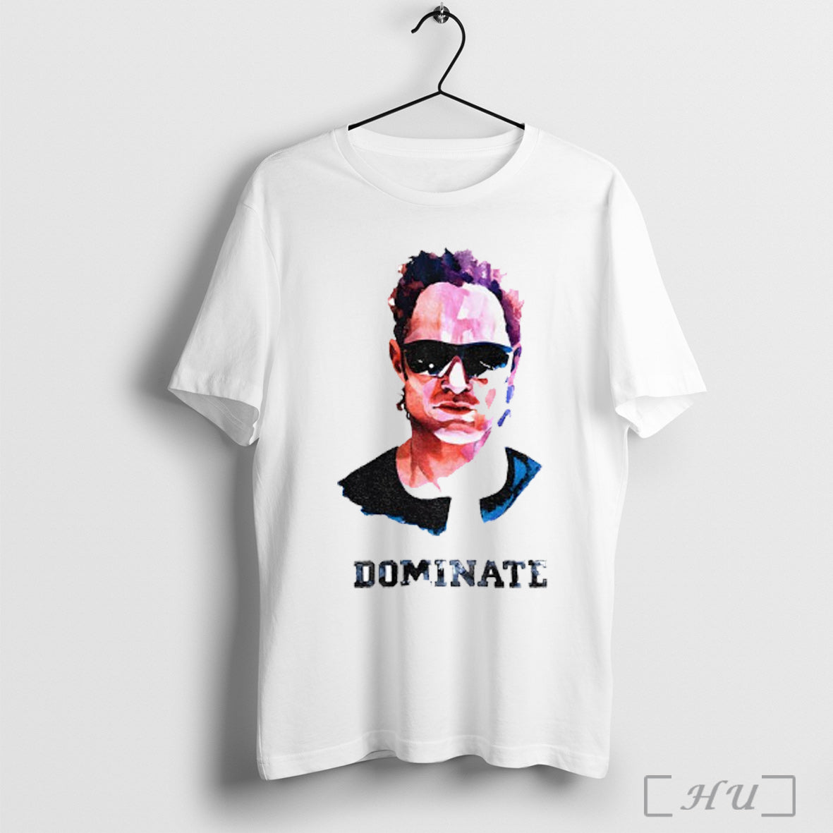 Officials Win Lose Dominate Big Face Art T Shirt
