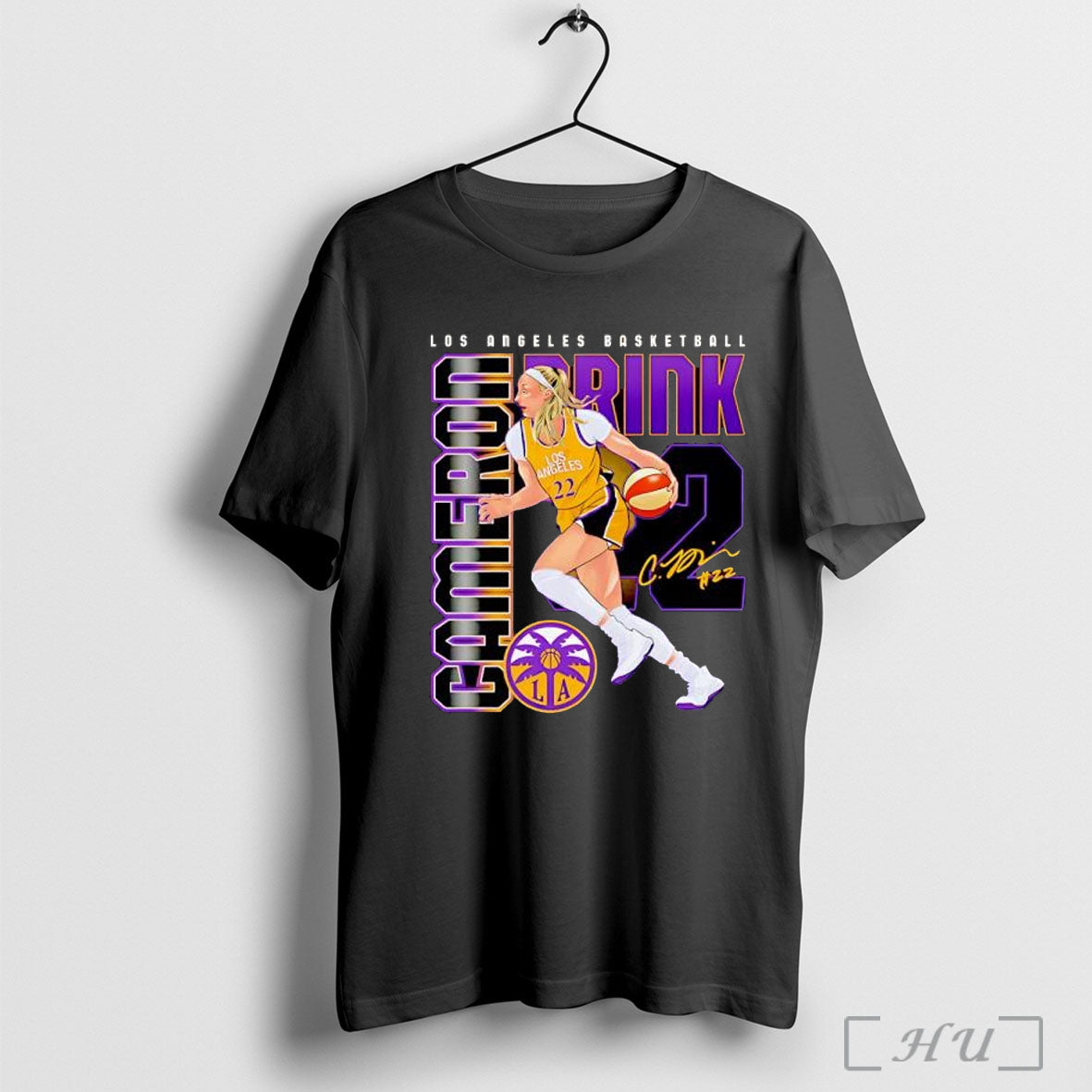 Officials Wnba Cameron Brink Los Angeles Sparks Player Number 22 T Shirt