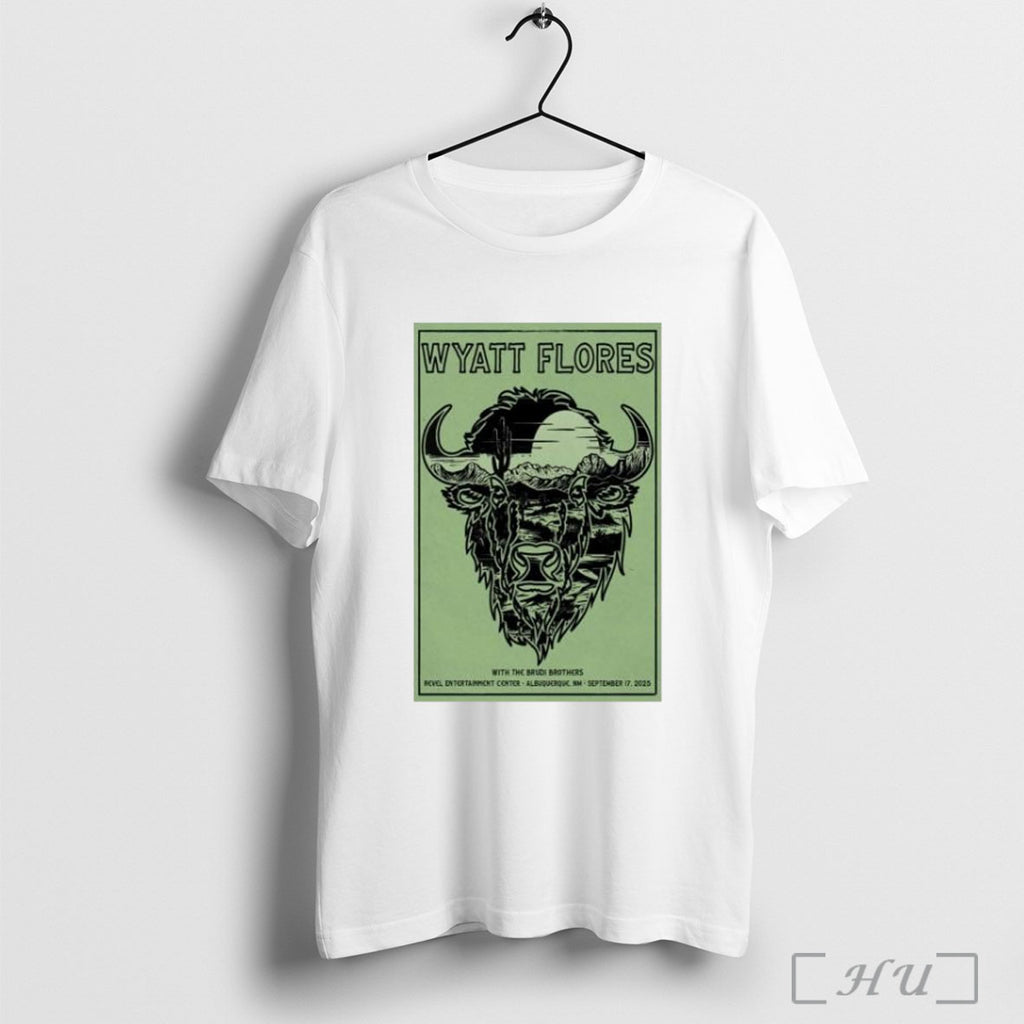 Officials Wyatt Flores Albuquerque Nm Concert September 17 2025 T Shirt
