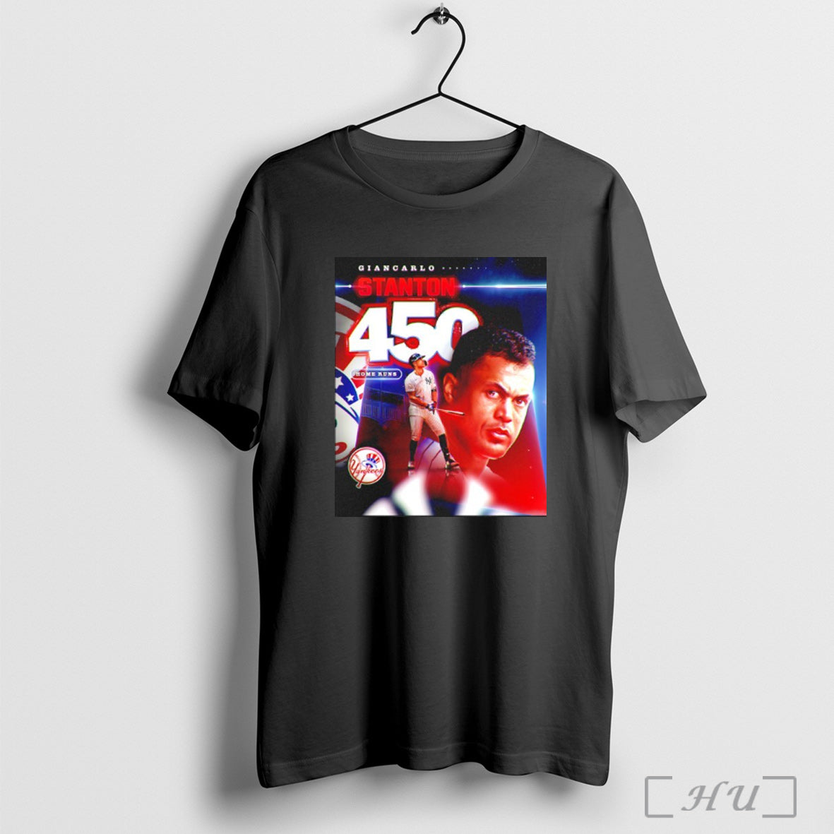 Officials Yankees Giancarlo Stanton Stanton 450 Home Run T Shirt