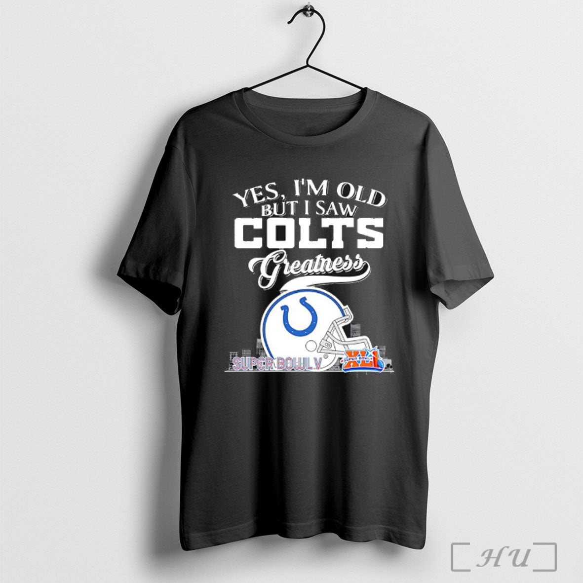 Officials Yes Im Old But I Saw Indianapolis Colts Greatness Helmet Logo T Shirt