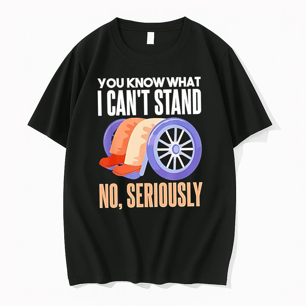 Officials You Know What I Cant Stand No Seriously Wheelchair Premium T Shirt