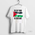 Officials You Cant Bomb The Truth Away Palestine Flag Tee Shirt Sweater