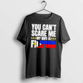 Officials You Cant Scare Me My Wife Is Filipino Tee T Shirt Sweater