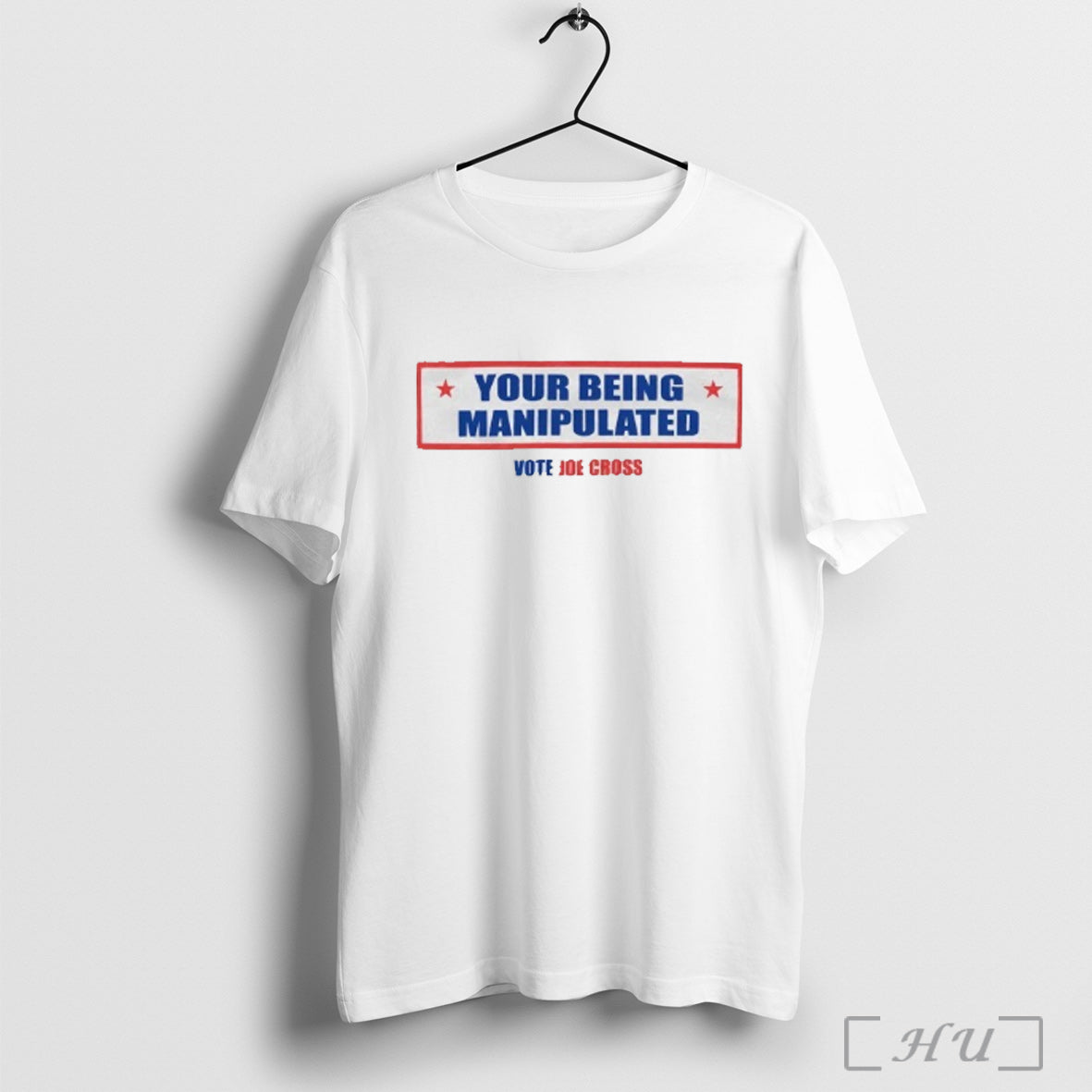 Officials Your Being Manipulated Vote Zoe Cross T Shirt