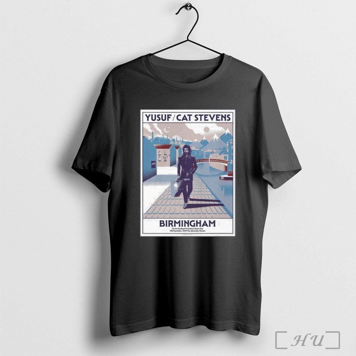 Officials Yusuf Cat Stevens On The Road To Findout 2025 Tour Birmingham T Shirt