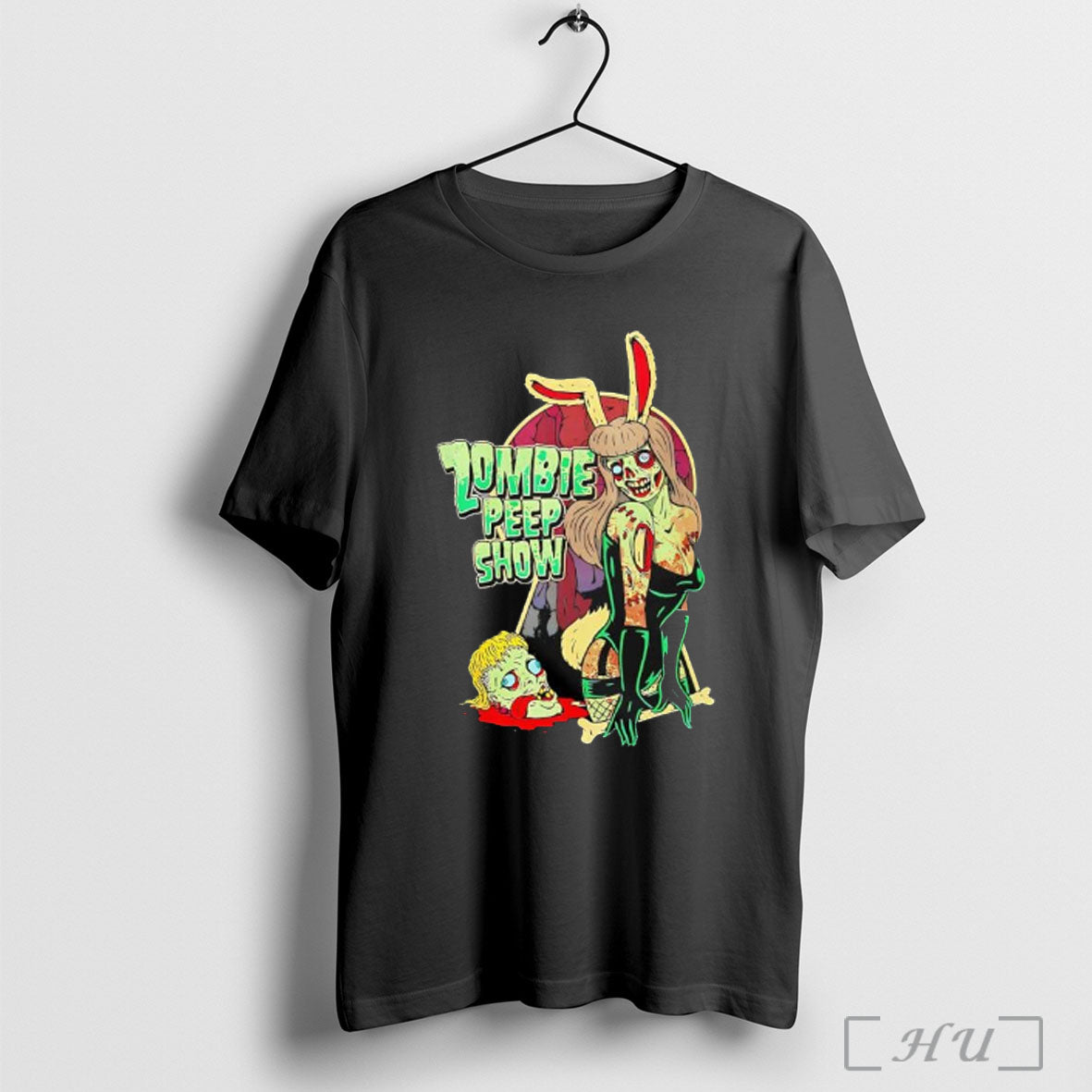 Officials Zombie Peep Show Design T Shirt