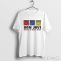 Officials Bon Jovi Have A Nice Day S Men T Shirt