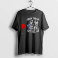 Officials Break The Law Get The Jaw K9 Police Skeleton Premium T Shirt