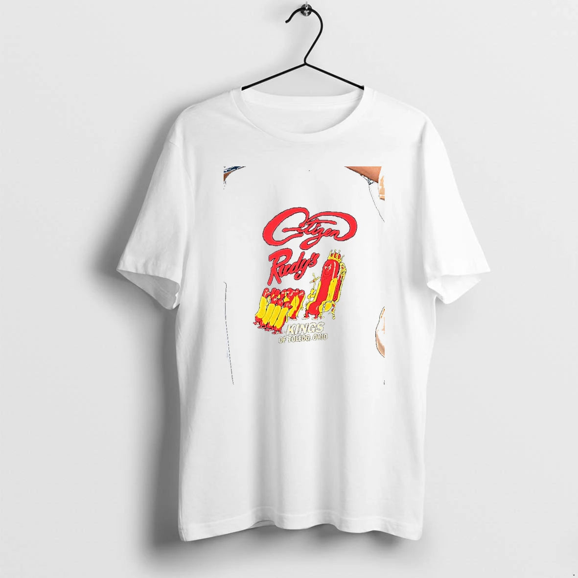 Officials Citizen X Rudys King Of Toledo Ohio Hot Dog Funny Premium T Shirt