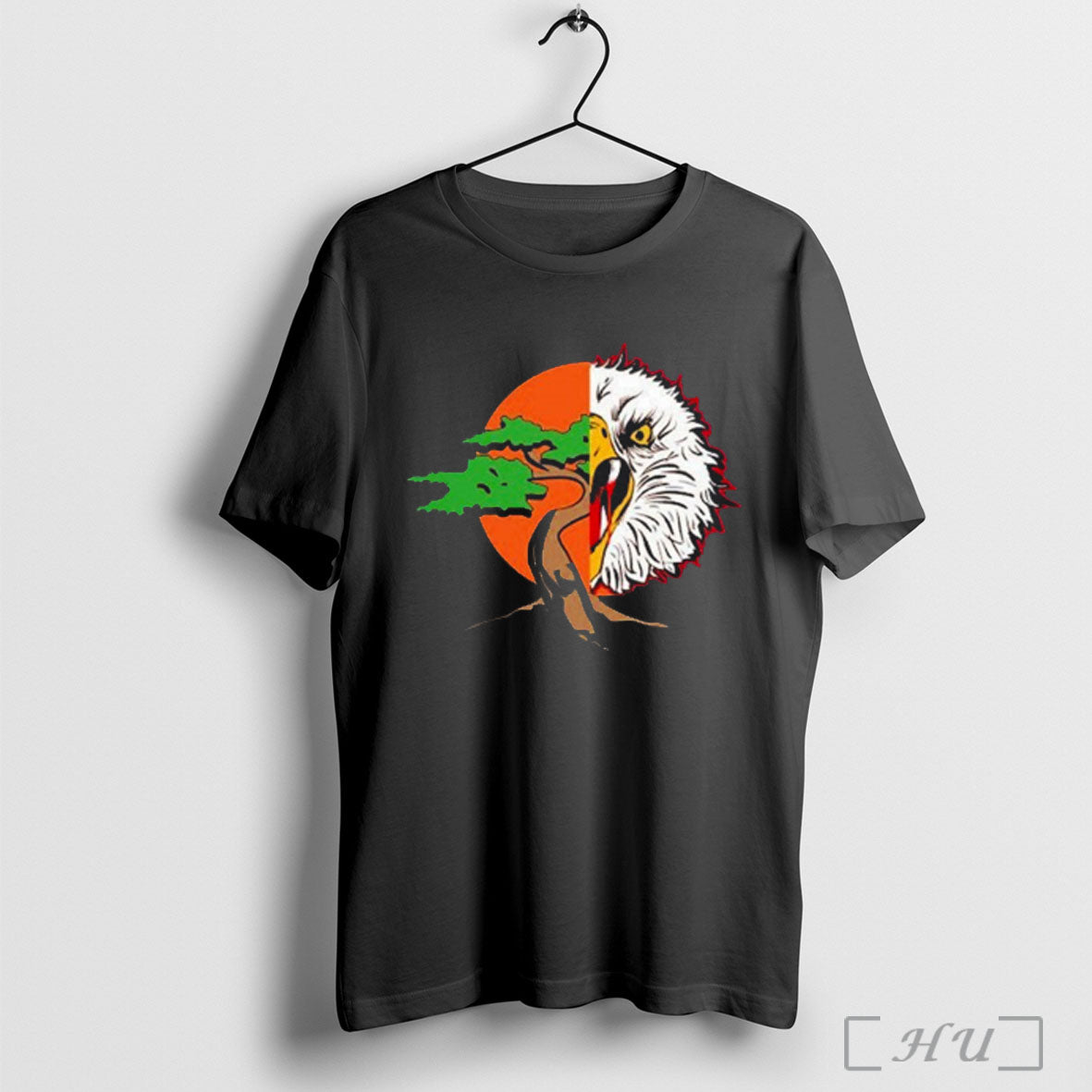 Officials Cobra Kai Eagle Fang Miyagi Do Split Logo T Shirt