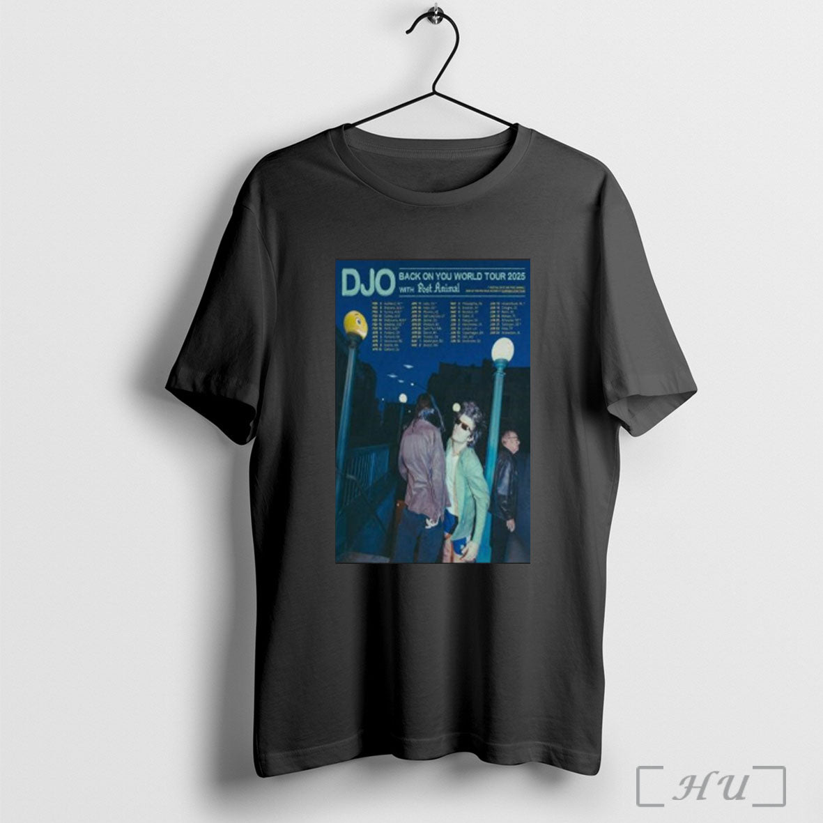 Officials Djo Back On You World Tour 2025 Post Animal T Shirt
