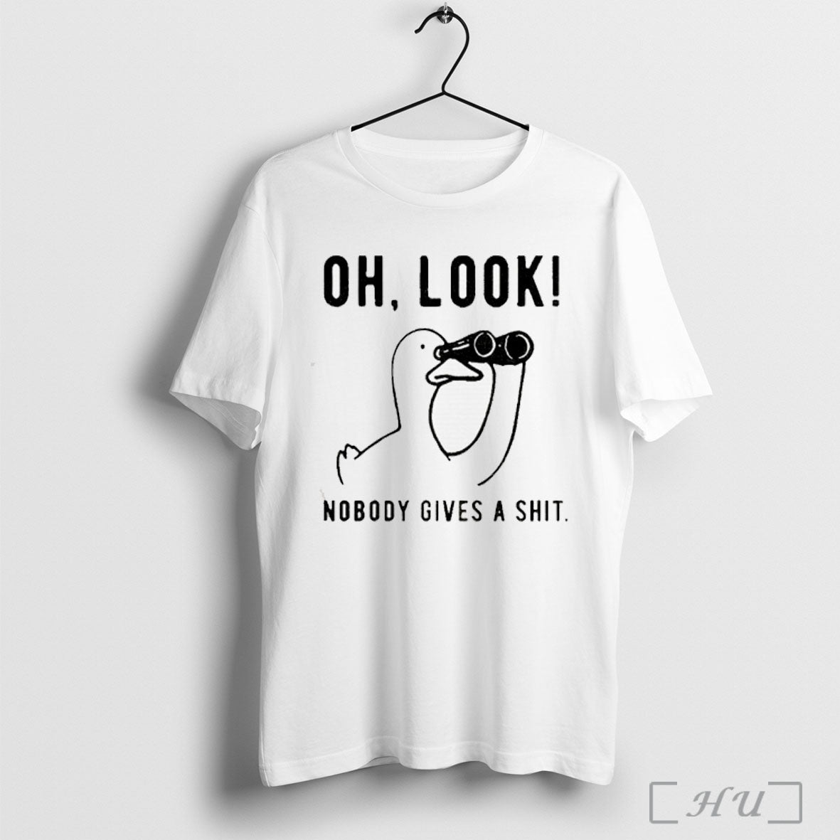 Officials Duck Oh Look Nobody Gives A Shi T Shirt