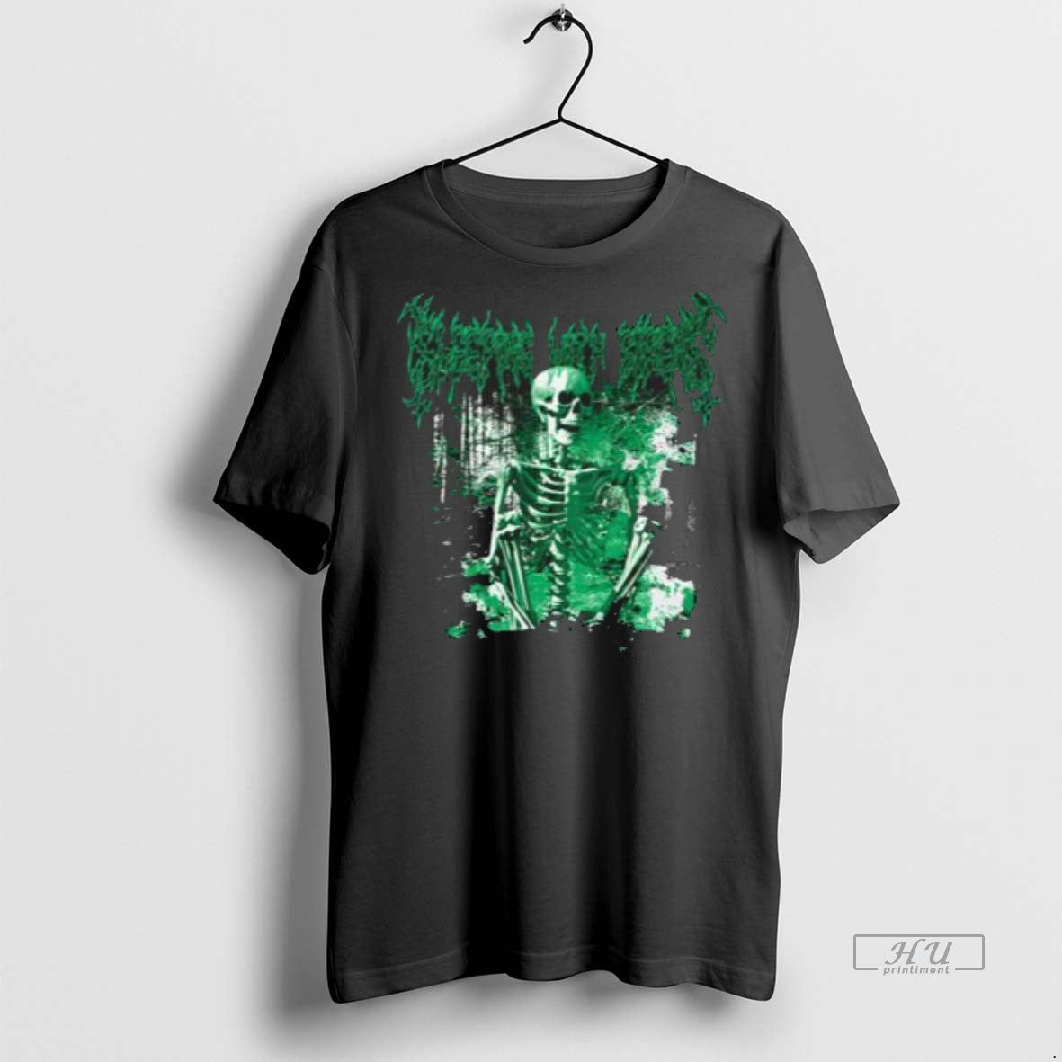 Officials Dv Metal Skeleton Forest Men Tee Shirt Sweater