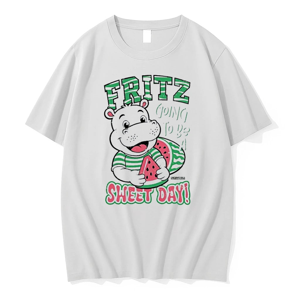 Officials Fritz Going To Be A Sweet Day Hippopotamus Premium T Shirt