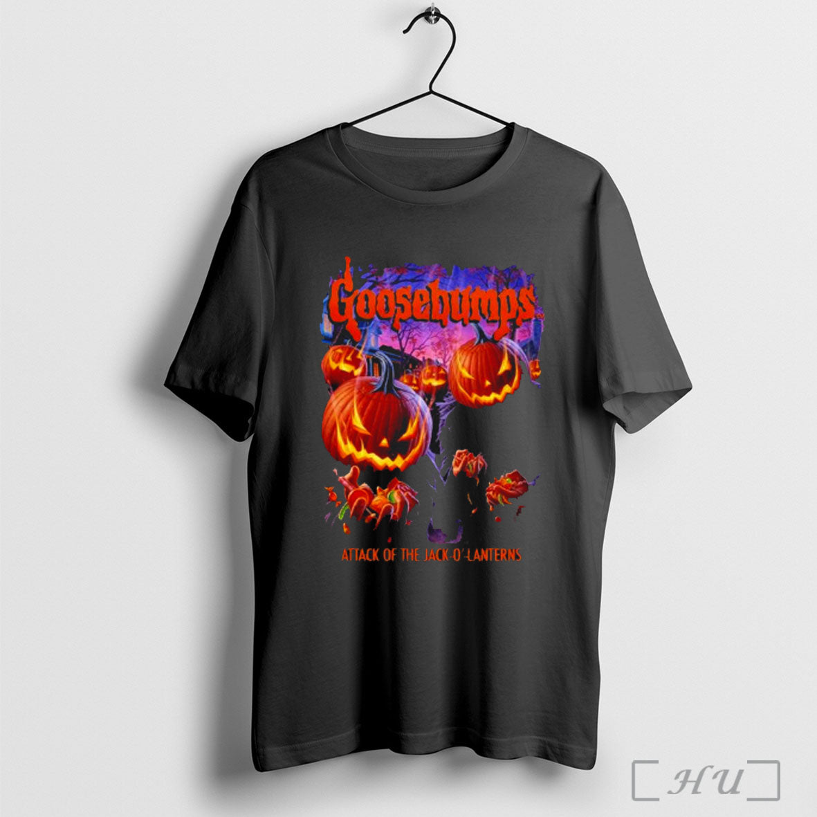 Officials Goosebumps Attack Of The Jack O Lanterns Halloween T Shirt