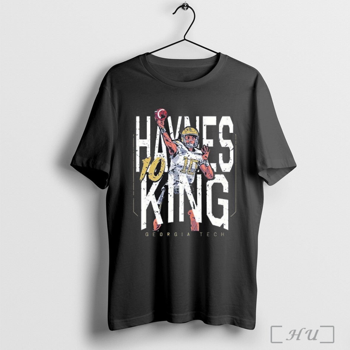 Officials Haynes King 10 Georgia Tech Yellow Jackets Nil Breakthrough T Shirt