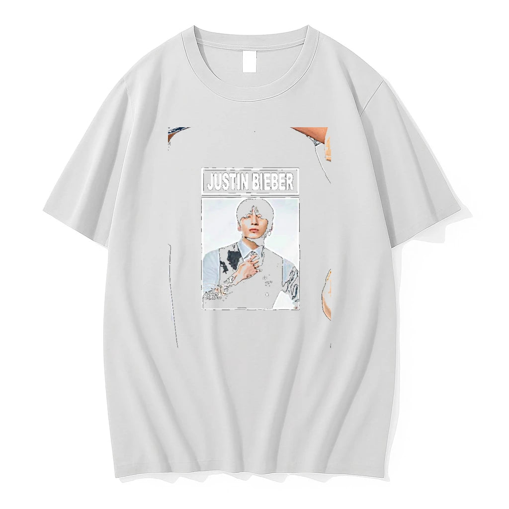 Officials Justin Bieber Jung Kook Funny Premium T Shirt