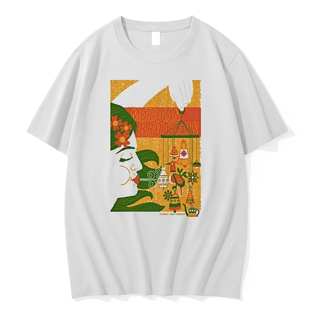Officials Meridian Brothers Pickathon In Happy Valley Or 8 2 2026 Premium T Shirt