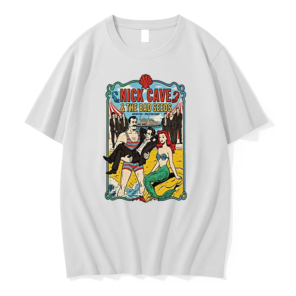 Officials Nick Cave The Bad Seeds Brighton Preston Park Uk 2026 Mermaid