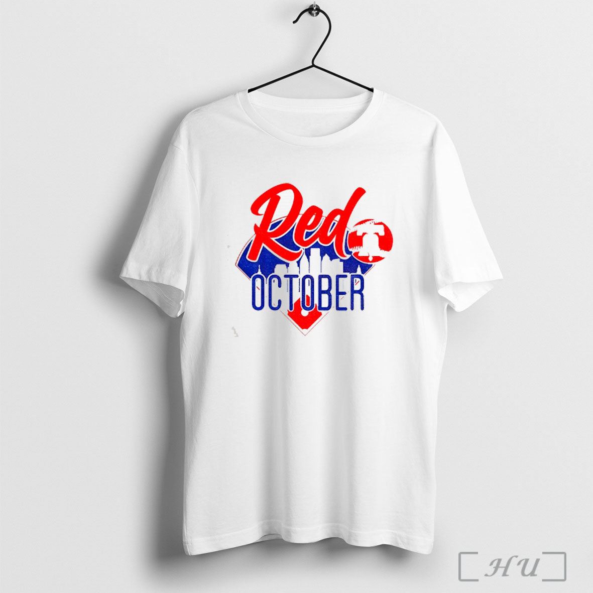Officials Red October Philly Baseball Mlb 2025 T Shirt