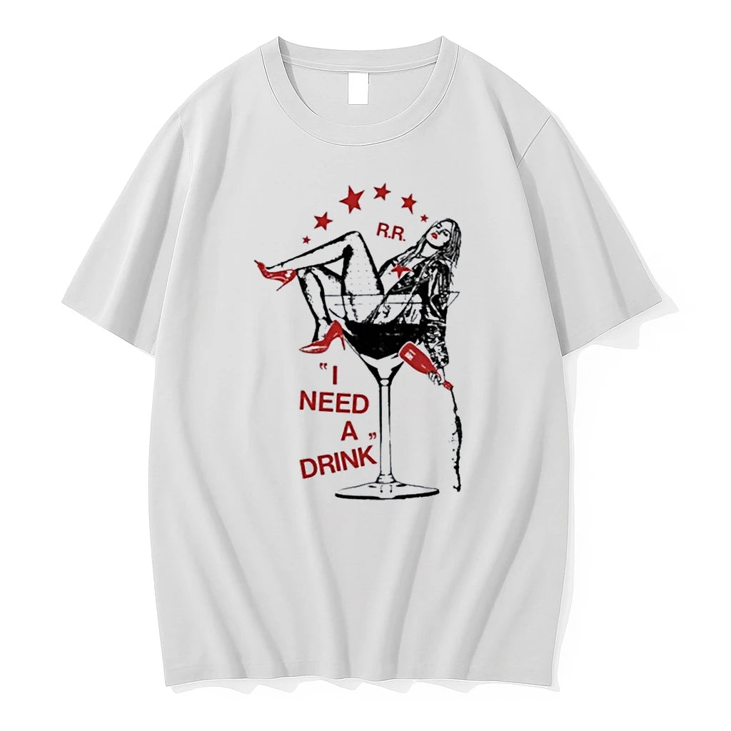 Officials Renee Rapp I Need A Drink Premium T Shirt