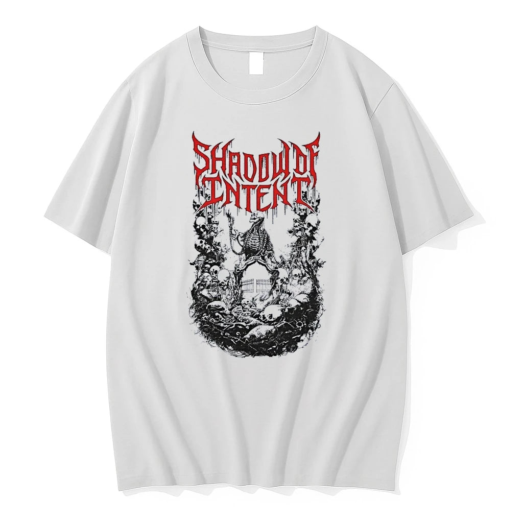 Officials Shadow Of Intent Skeleton Premium T Shirt