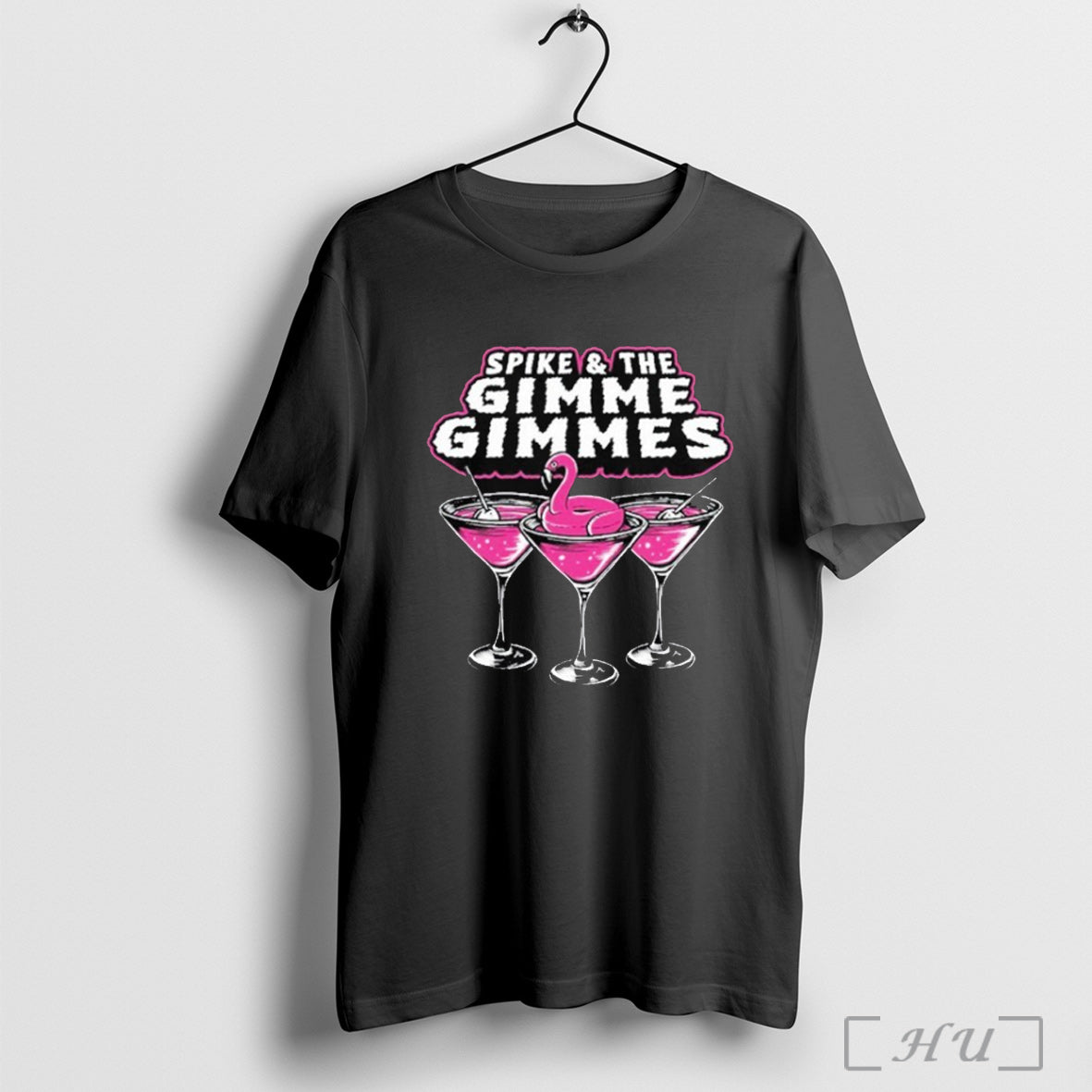 Officials Spike And The Gimme Gimmes Flamingo S Men T Shirt