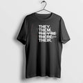 Officials They Them Theyre There Their Premium T Shirt