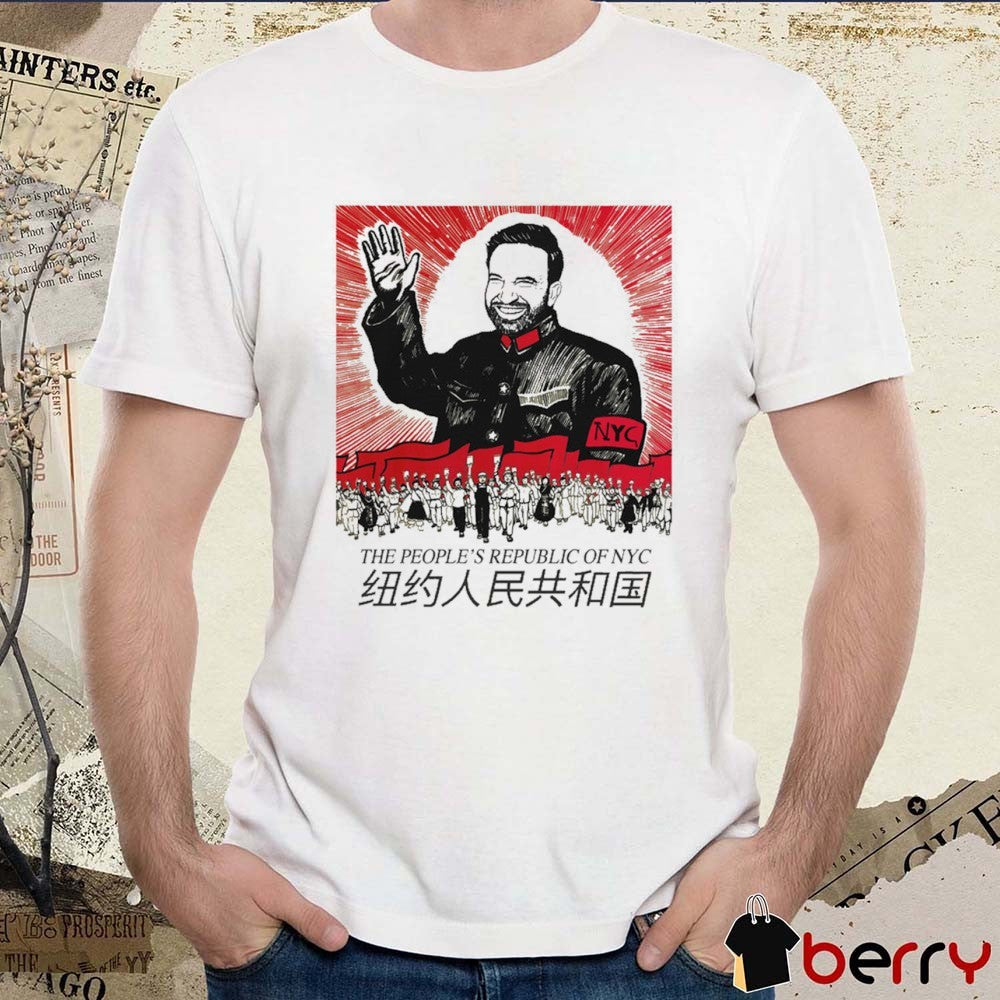Offiicial Zohran Mamdani The People’s Republic of New York City 2025 t-shirt