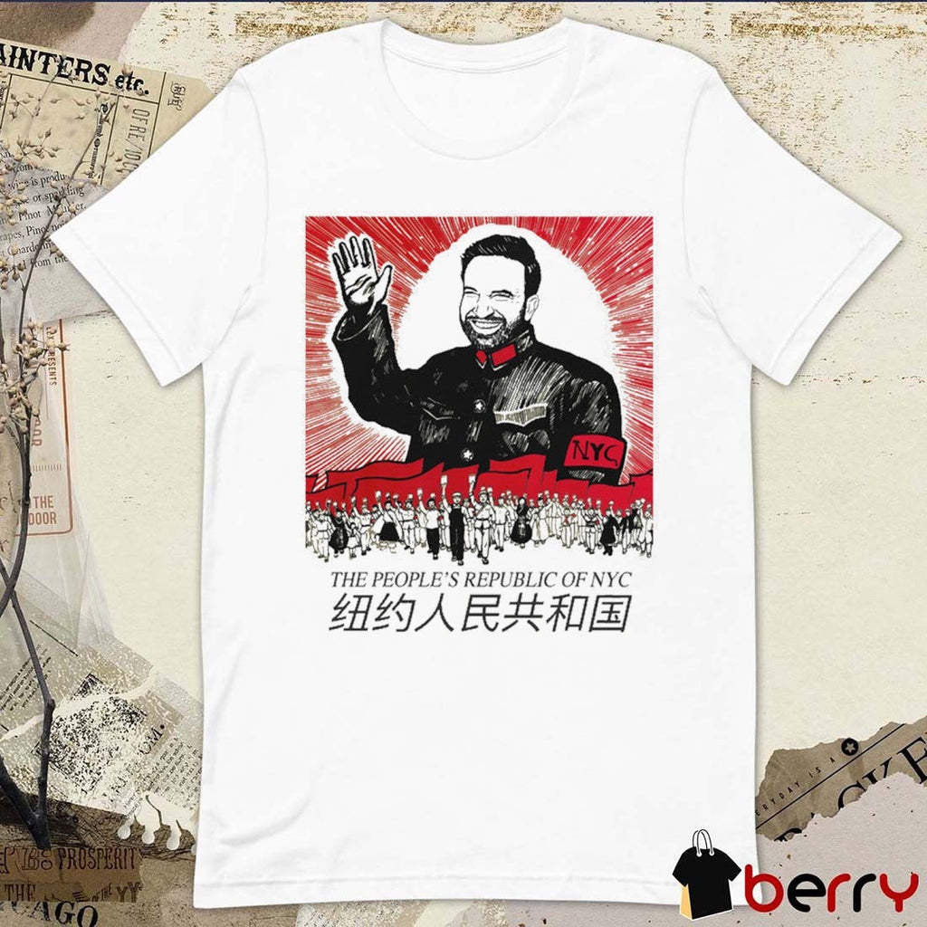 Offiicial Zohran Mamdani The People’s Republic of New York City 2025 t-shirt