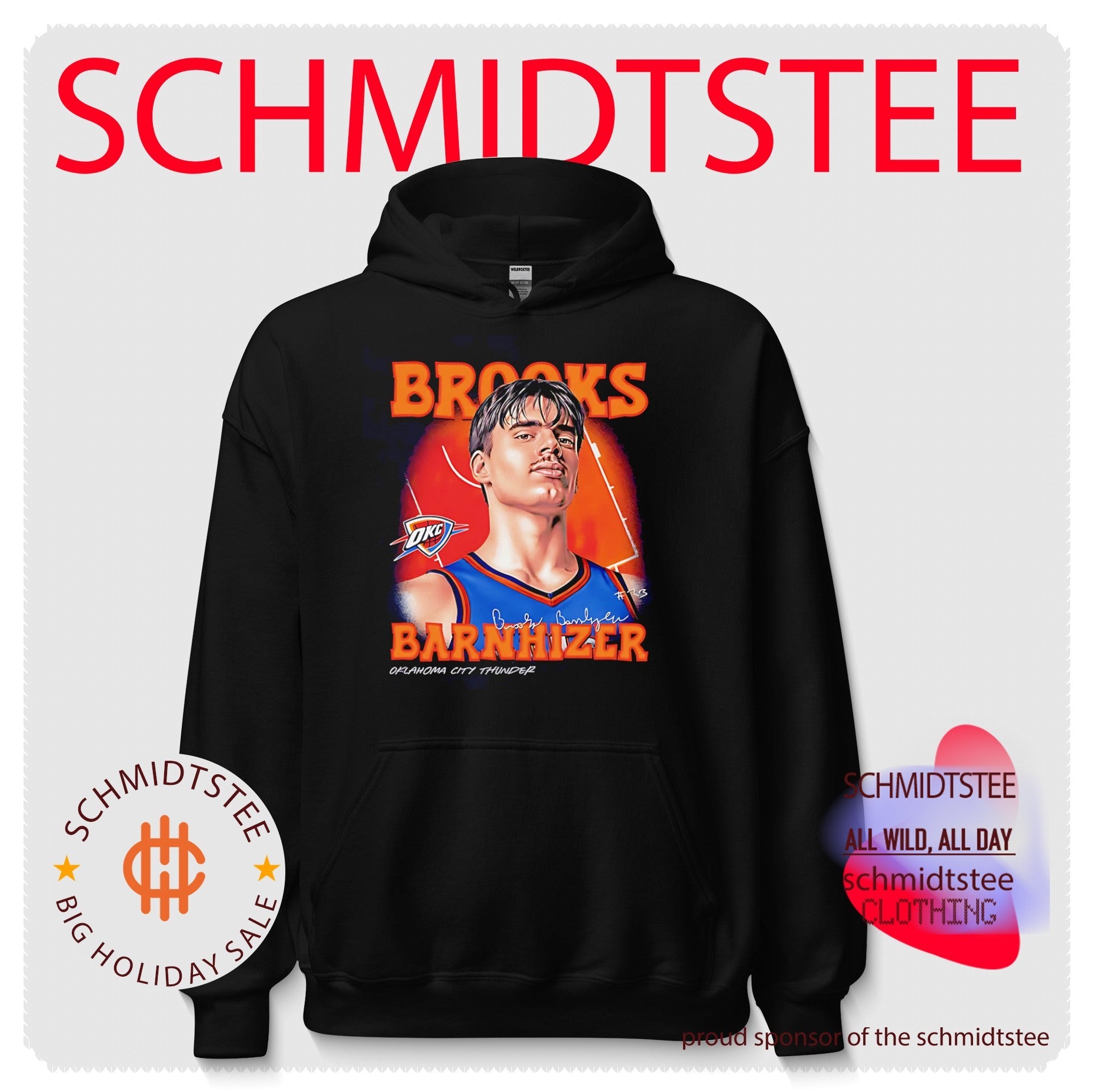 Oklahoma City Thunder Brooks Barnhizer signature shirt