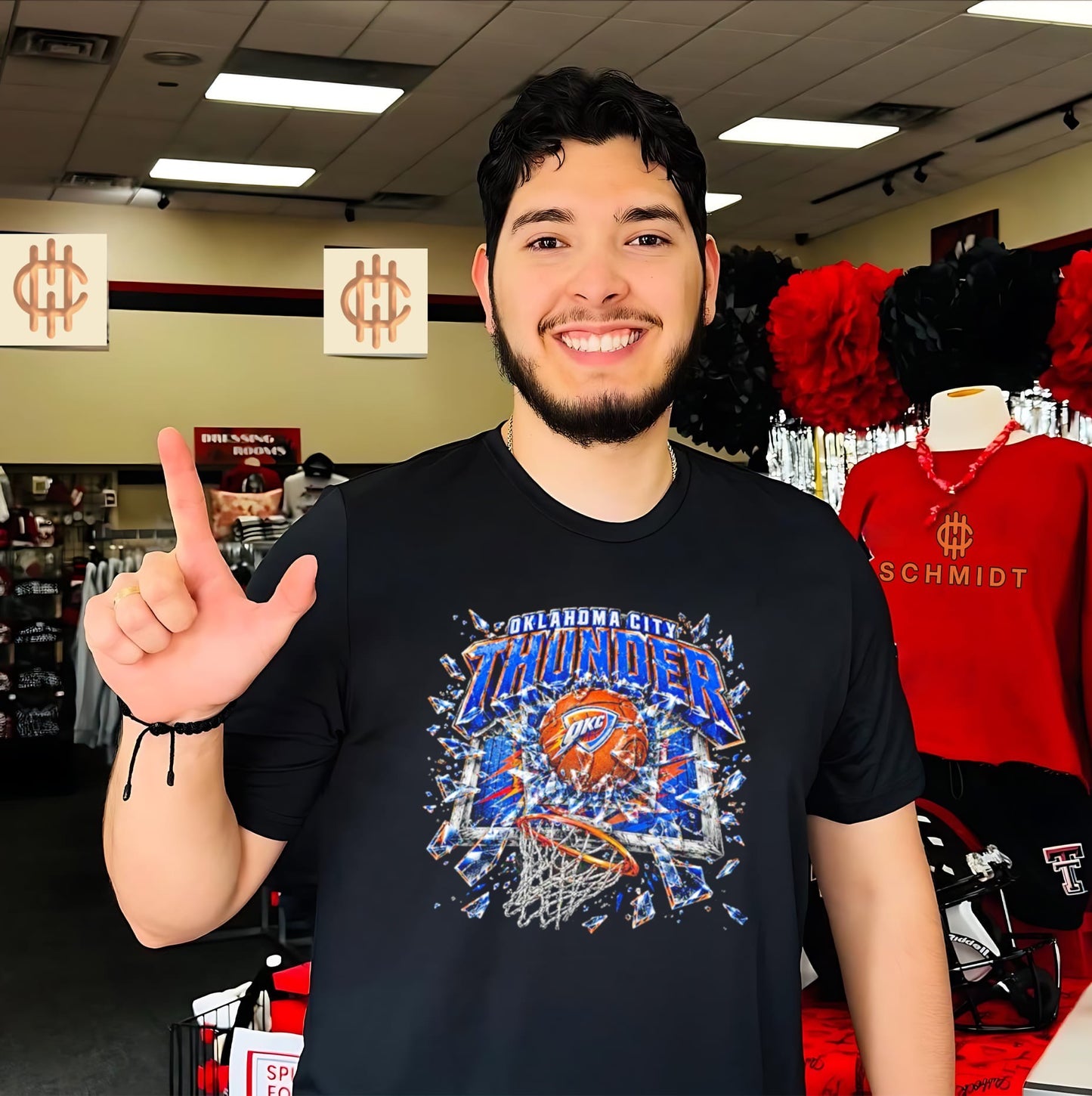 Oklahoma City Thunder NBA Basketball Graphic shirt